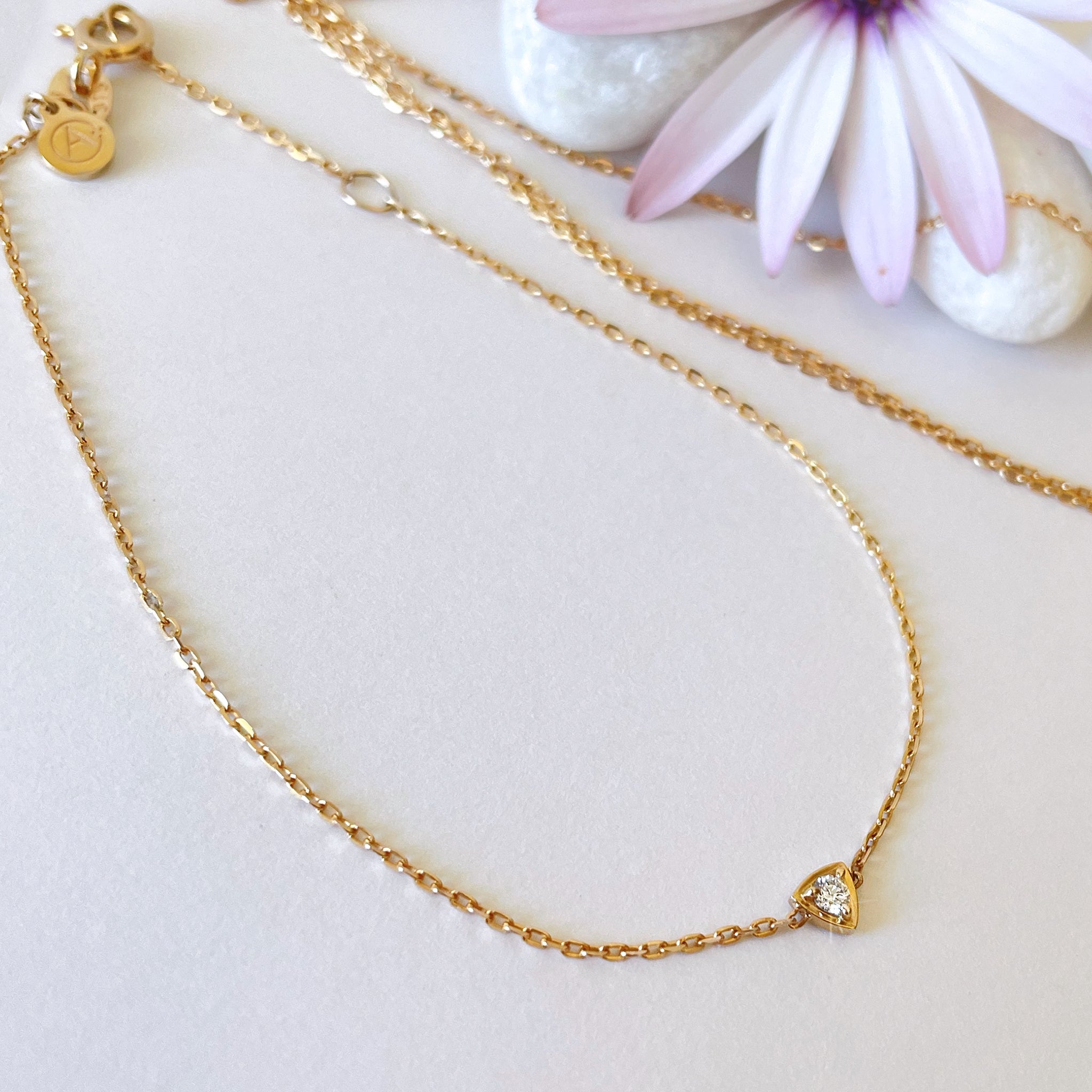 Trinity Diamond Set- Yellow Gold