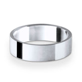 Unisex Solid White Gold Ring - AïANA
