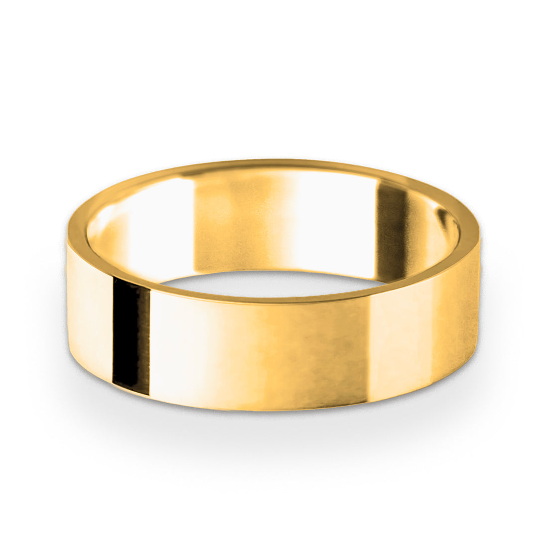 Unisex Solid Yellow Gold Ring - AïANA