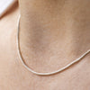 Gwenith Chain Necklace - White Gold