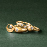 Solid gold lab diamond rings - AiANA